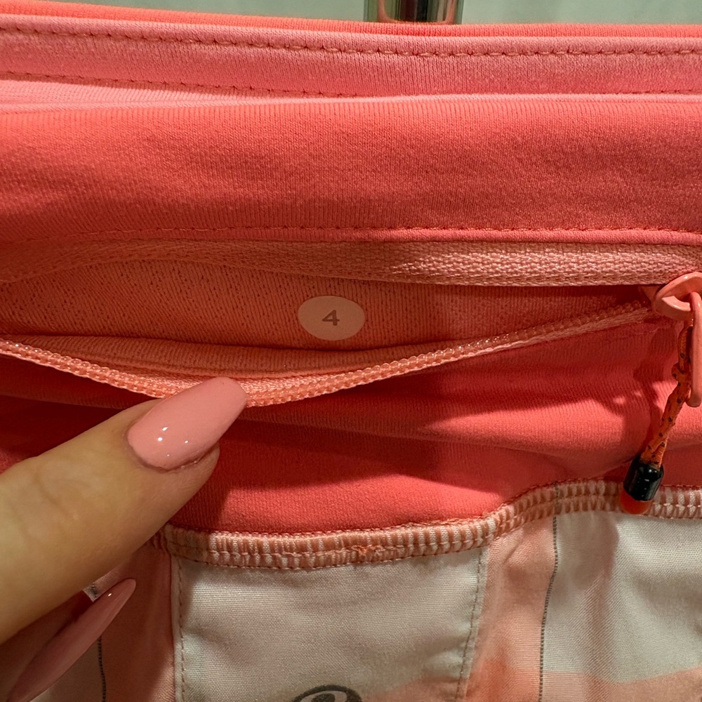 lululemon athletica Coral and Peach Pleated Skater Skirt - Picture 9 of 13